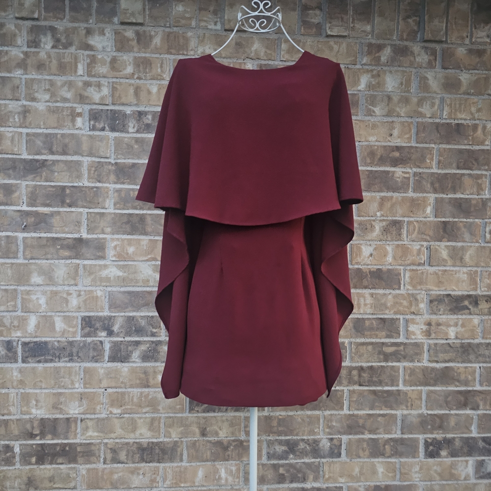 Lulus Best Is Yet To Come Burgundy Backless Mini Dress